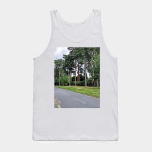 School boy reading under the tree Tank Top